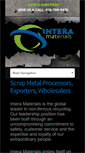 Mobile Screenshot of interamaterials.com